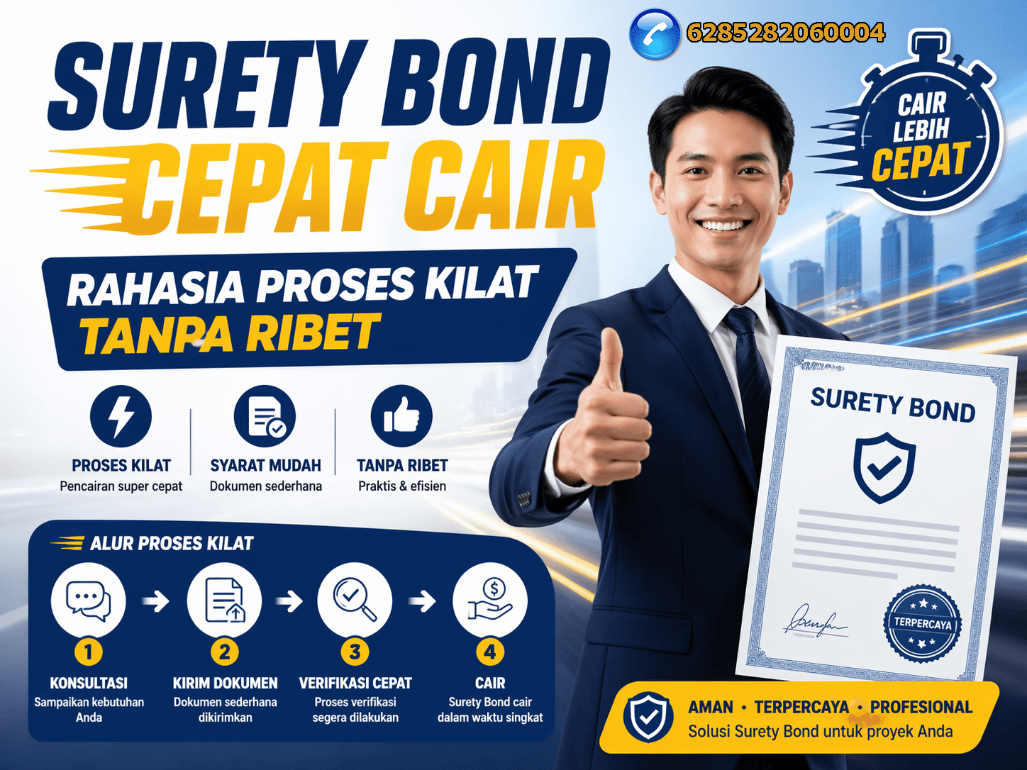 Surety bond cepat cair dan terpercaya